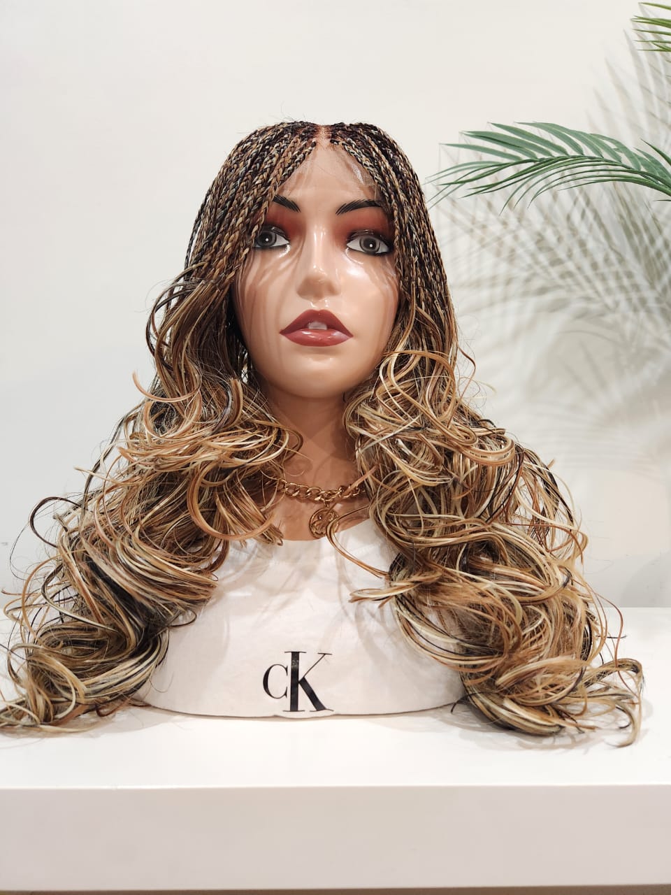 Lala Mixed Blonde Multicolored French Layered Wig