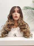 Lala Mixed Blonde Multicolored French Layered Wig