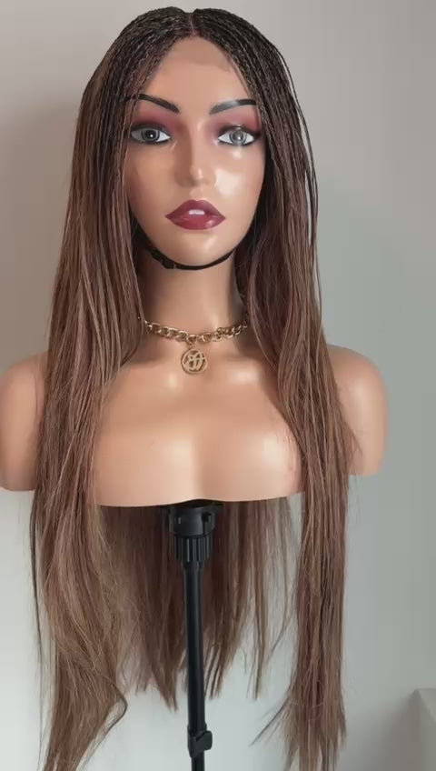 Mimi - Multi-tonal Braided Wig