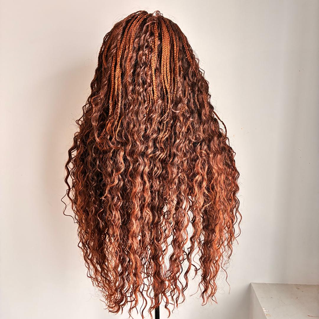 Chestnut - Warm Boho Braided Luxury