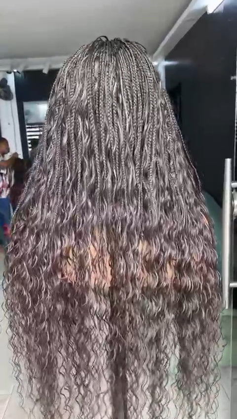 Monica - Natural Colour Boho Braids