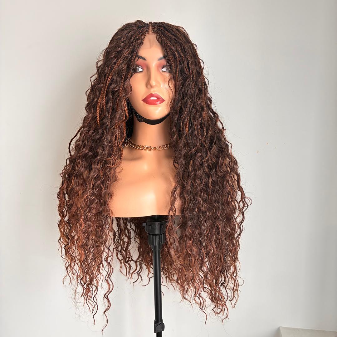 Chestnut - Warm Boho Braided Luxury