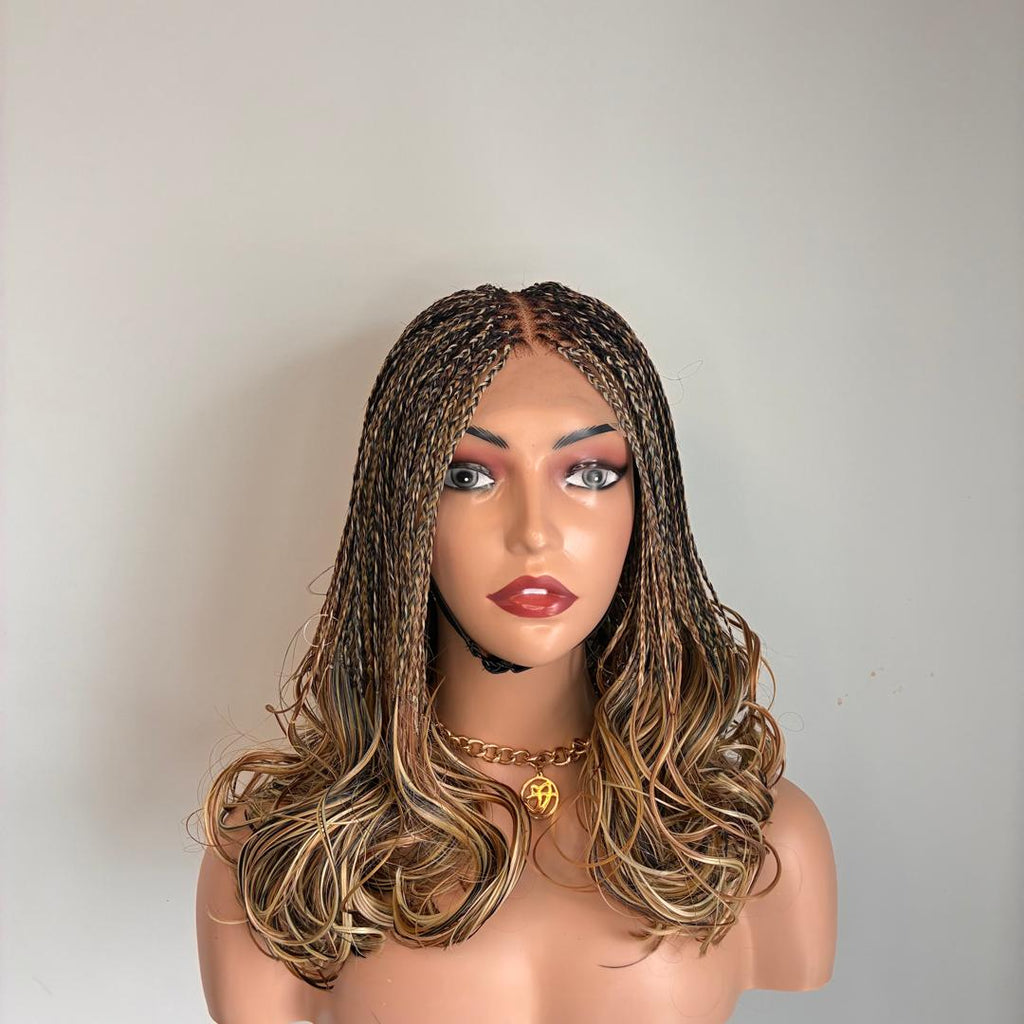 Shiela - Mixed Blonde French Curls